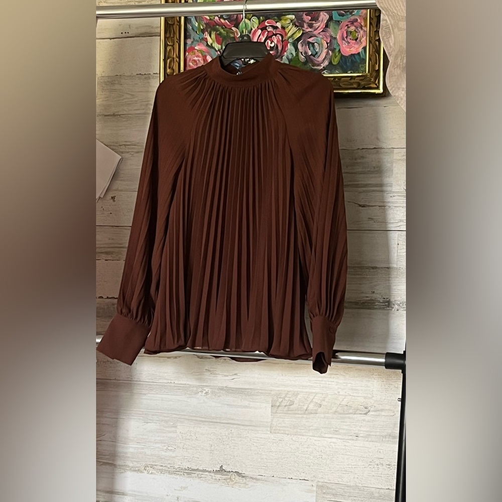 H&M brown blouse lightly used
